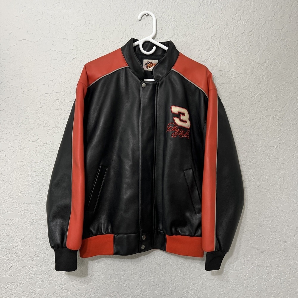 Winners Circle Dale Earnhardt  FOREVER THE MAN Full Zip Jacket Medium‎